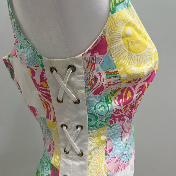 Lilly Pulitzer Patchwork Shift Dress - Picture 5 of 5